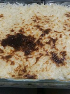 صورة لوصفة صينيه رز بدجاج والقشطه والجبن
