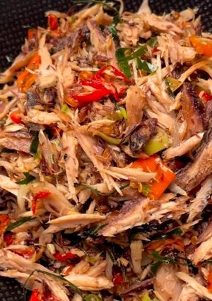 Foto resep Tongkol Suwir Pedas