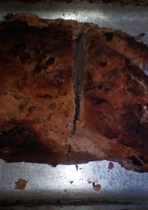 Una foto de Pernil al horno con salsa agridulce