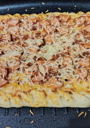 Foto resep Pizza sat'set tanpa proofing