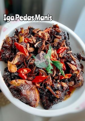 Foto resep Iga Pedas Manis
