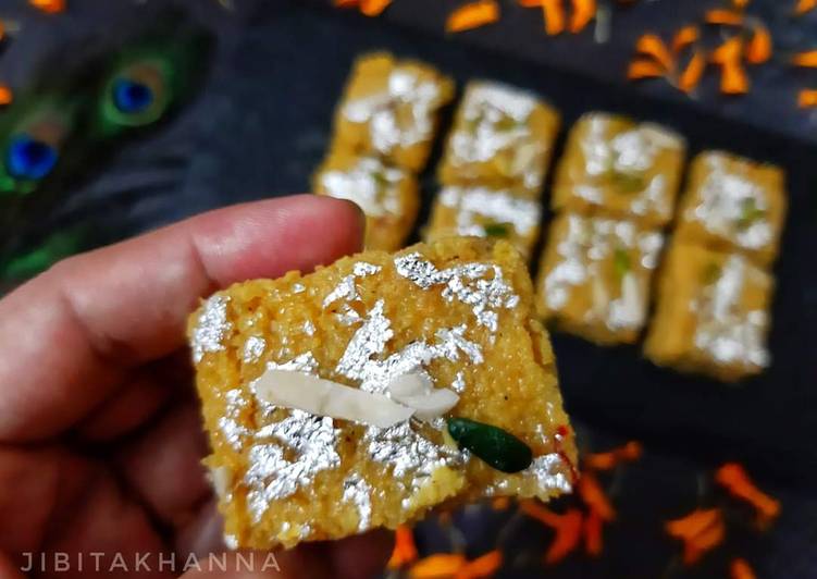 Simple Way to Prepare Super Quick Homemade Phoolgobhi ke Burfi