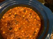 A picture of crockpot ground turkey
