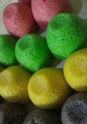 Foto resep Apem nasi rainbow