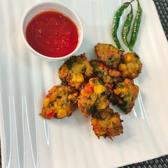 Sweet Corn Fritters A picture of Sweet Corn Fritters.