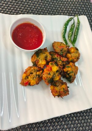 A picture of Sweet Corn Fritters.