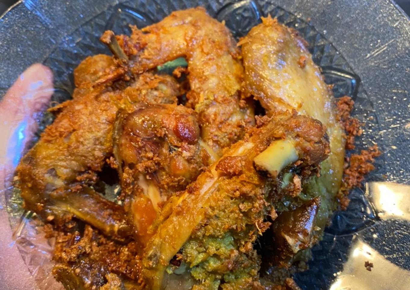 Ayam goreng ala resto padang (bb booster anak)