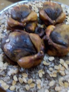 صورة لوصفة دجاج محشي بالرز