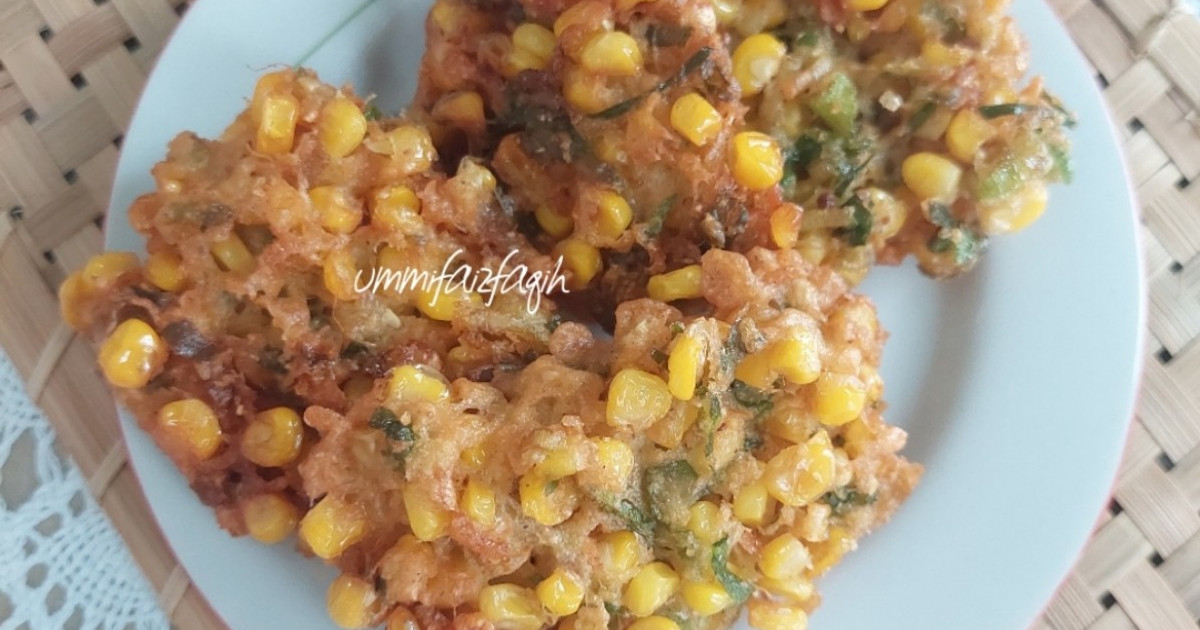 Resep Bakwan Jagung Manado Favorit Bunda