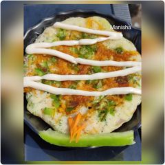 A picture of Barnyard Millet Savoury Pancake.