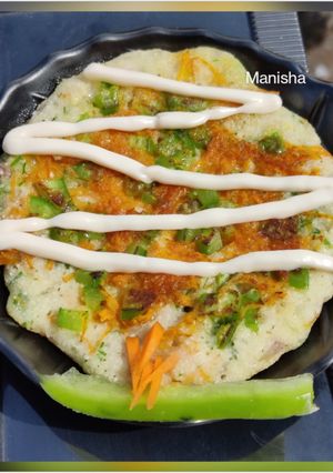 A picture of Barnyard Millet Savoury Pancake.