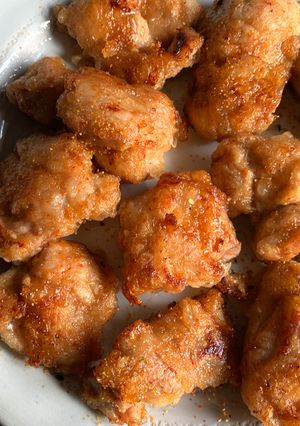 A picture of Pan-fried Chicken ‘Tatsuta’.