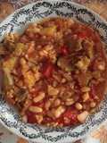 Arroz y habichuelas murciano rápido