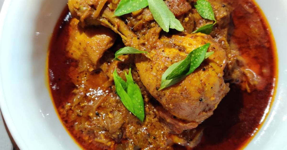 Kerala Style Chicken Curry Recipe By Rama Cookpad   Photo 