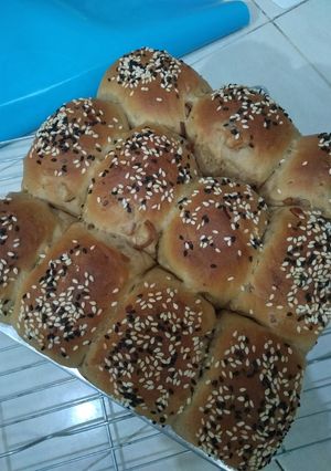 Foto resep Roti Kurma Kenari Moca
