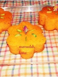 عکسی از دستور کیک باقلوا گلی مرسده