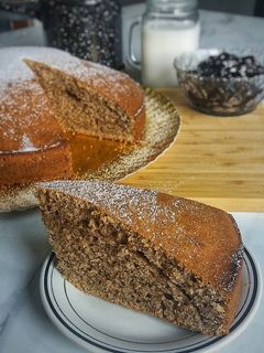 O poză a rețetei Prăjitură cu nucă.