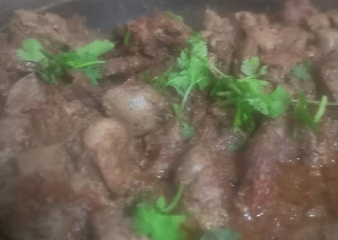 Recipe of Delicious 3 spices chicken kaleji