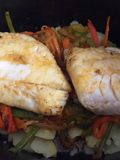 Una foto de Bacalao a la portuguesa Crock Pot