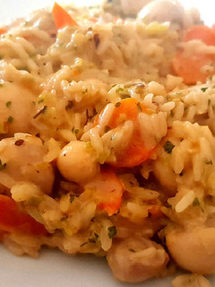 Una foto de Risotto simple de champiñones. #entrenador