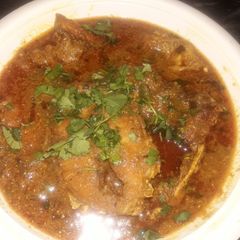 Fish curry A picture of Fish curry.