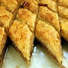 A picture of Baklawa sweets.