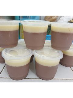 Foto resep Puding Coklat Vla ala KFC