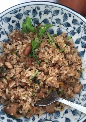 Hình của món Cơm chiên pate.