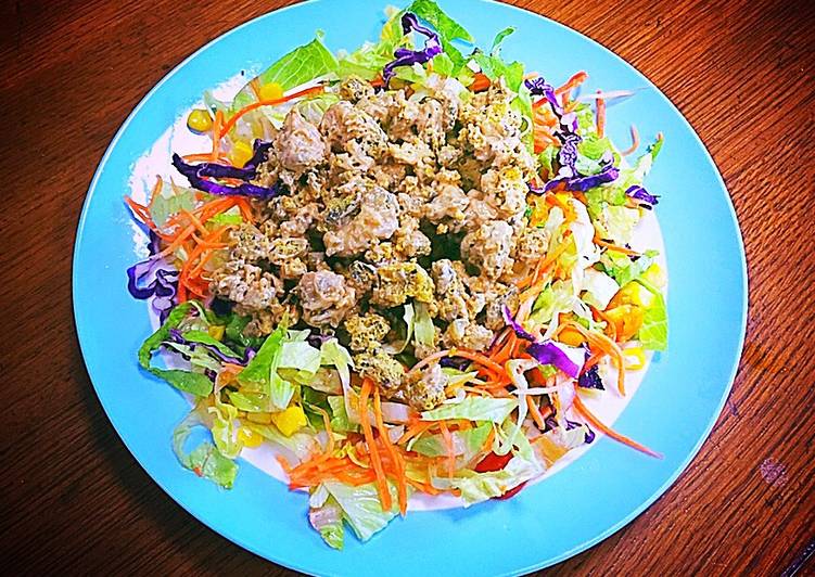 Clam Creole Salad AKA Salad Tiram Bumbu Creole