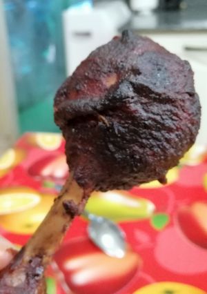 รูปของ น่องไก่อมยิ้ม (Chicken Lollipop)
