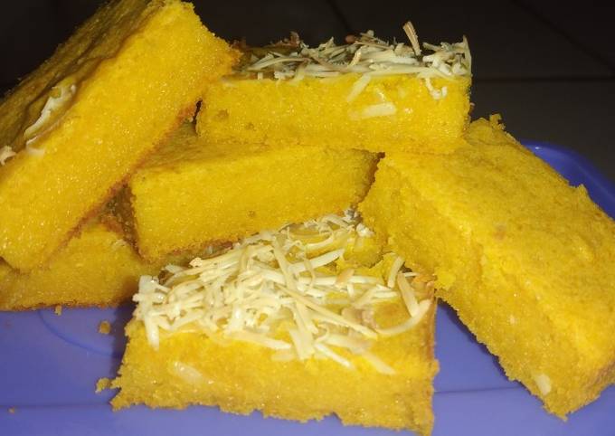 Resep mudah memasak Bingka Labu Kuning/Kue Labu Simple yang enak