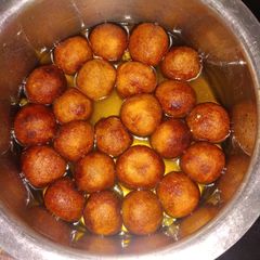 A picture of Sweet Potato Gulab Jamun.