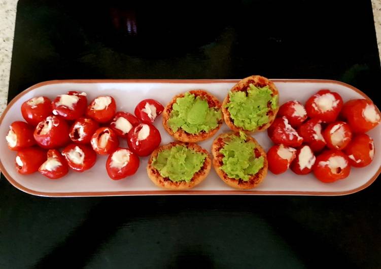 How to Make Quick My Two Cheese stuffed Sweet Piquantè Peppers
