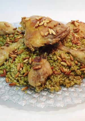 صورة لوصفة فريكة الدجاج 😋