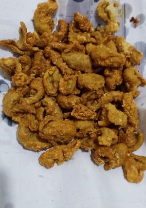 Foto resep Kulit ayam goreng