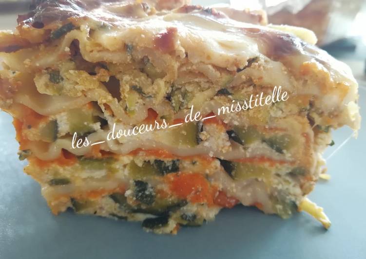 Recette de Fait maison Lasagne courgette, tomates et ricotta