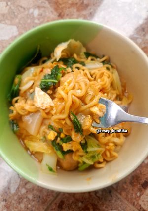 Foto resep Mie Nyemek Kuah Seblak