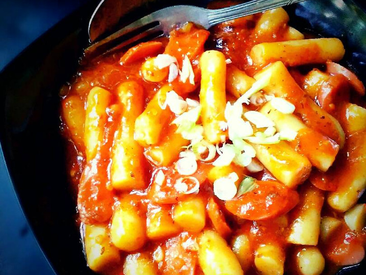 Bagaimana Menyiapkan Tteokbokki simple home made ala2 Anti Gagal