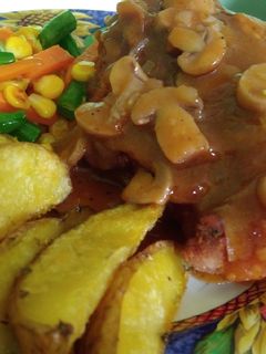 Foto resep Chicken steak