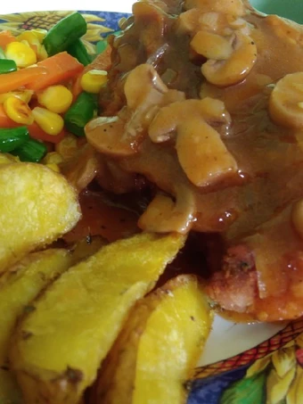 Langkah Gampang Membikin Resep Chicken steak yang Lezat Sekali Anti Ribet, Bisa Manjain Lidah