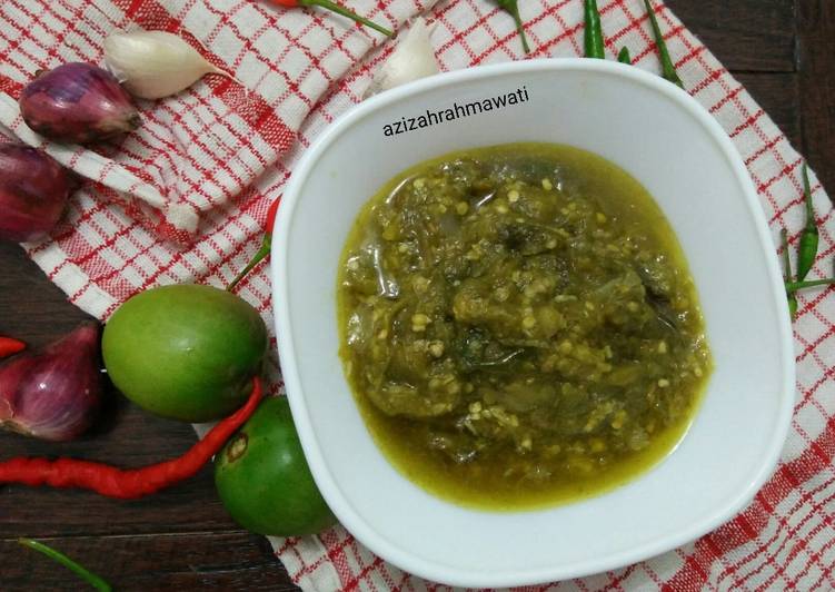 Sambel ijo ala padang