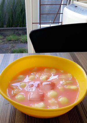 Foto resep Sup melon ceria