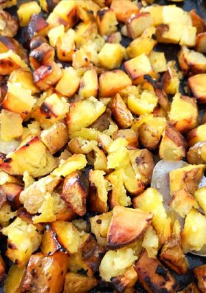 Una foto de Papitas al horno