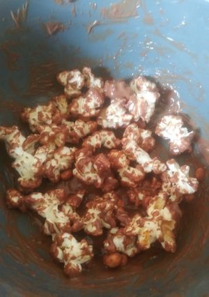 A picture of Salted Chocolate Popcorn.