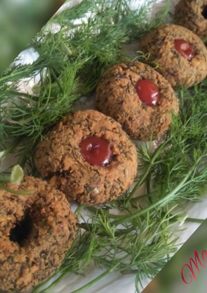 A picture of Dill leaves Chana dal Vada.