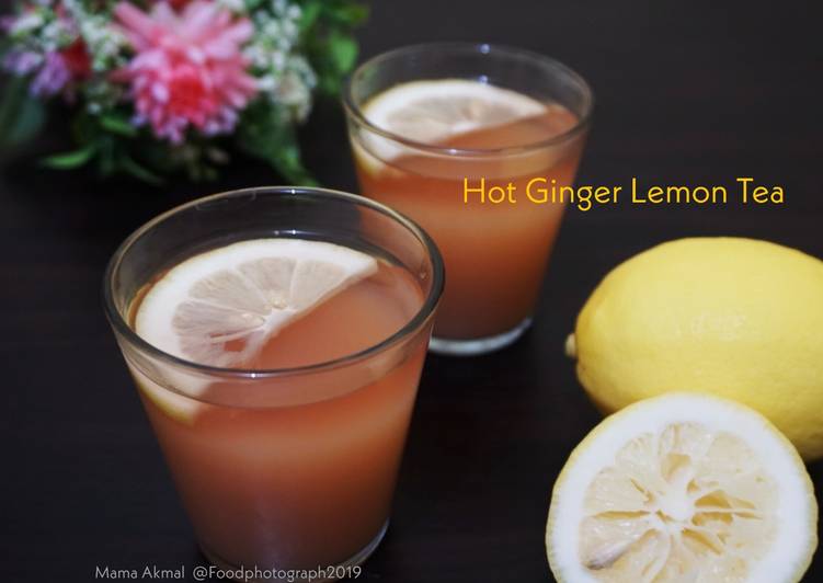 Resep Hot Ginger Lemon Tea yang Bisa Manjain Lidah