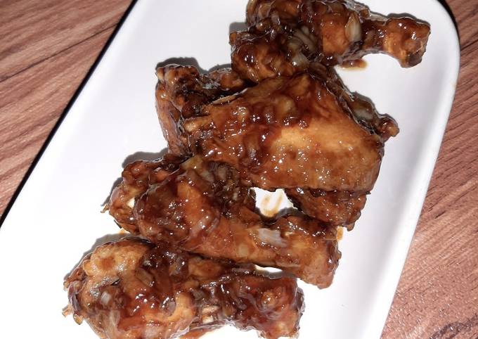 Chicken wings bulgogi