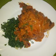 A picture of Stewed fish#theme challenge.