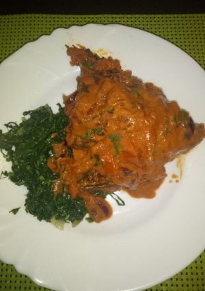 A picture of Stewed fish#theme challenge.