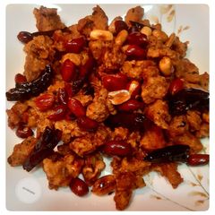 Schezwan Chicken Fries (Chinese Style Chicken Pakoda) A picture of Schezwan Chicken Fries (Chinese Style Chicken Pakoda).